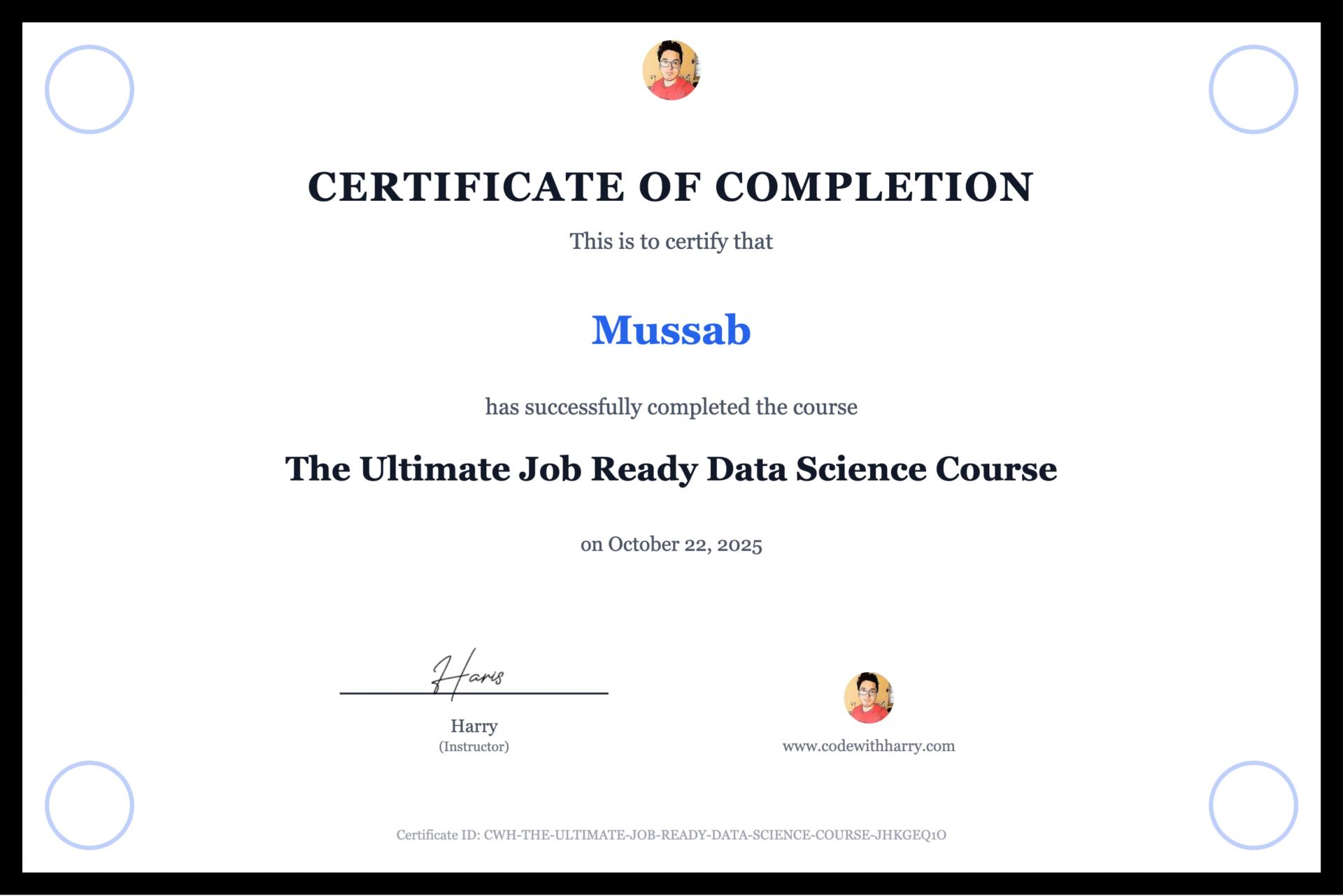 Ultimate Job-Ready Data Science Certificate